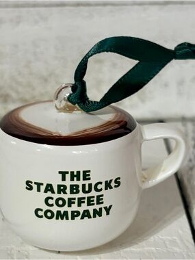 NWT 2025 Starbucks Christmas Holiday Espresso Cup Ornament